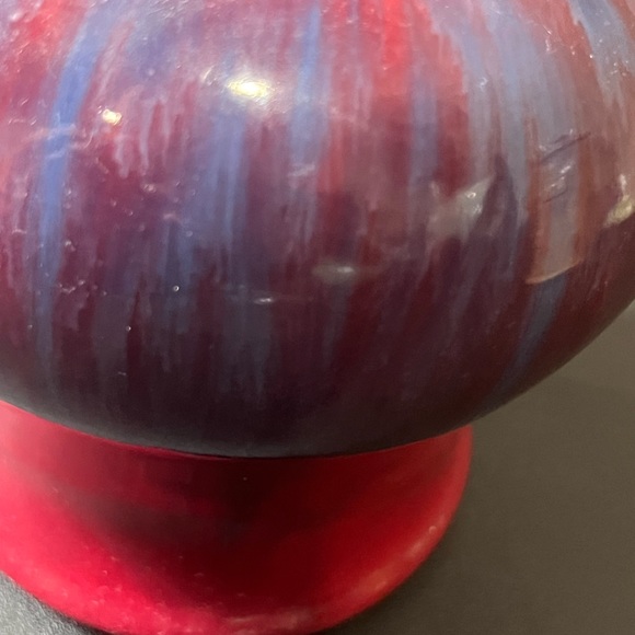 Beautiful Vintage Flambé Porcelain Vase Oxblood/Sang de Boeuf - Picture 12 of 12